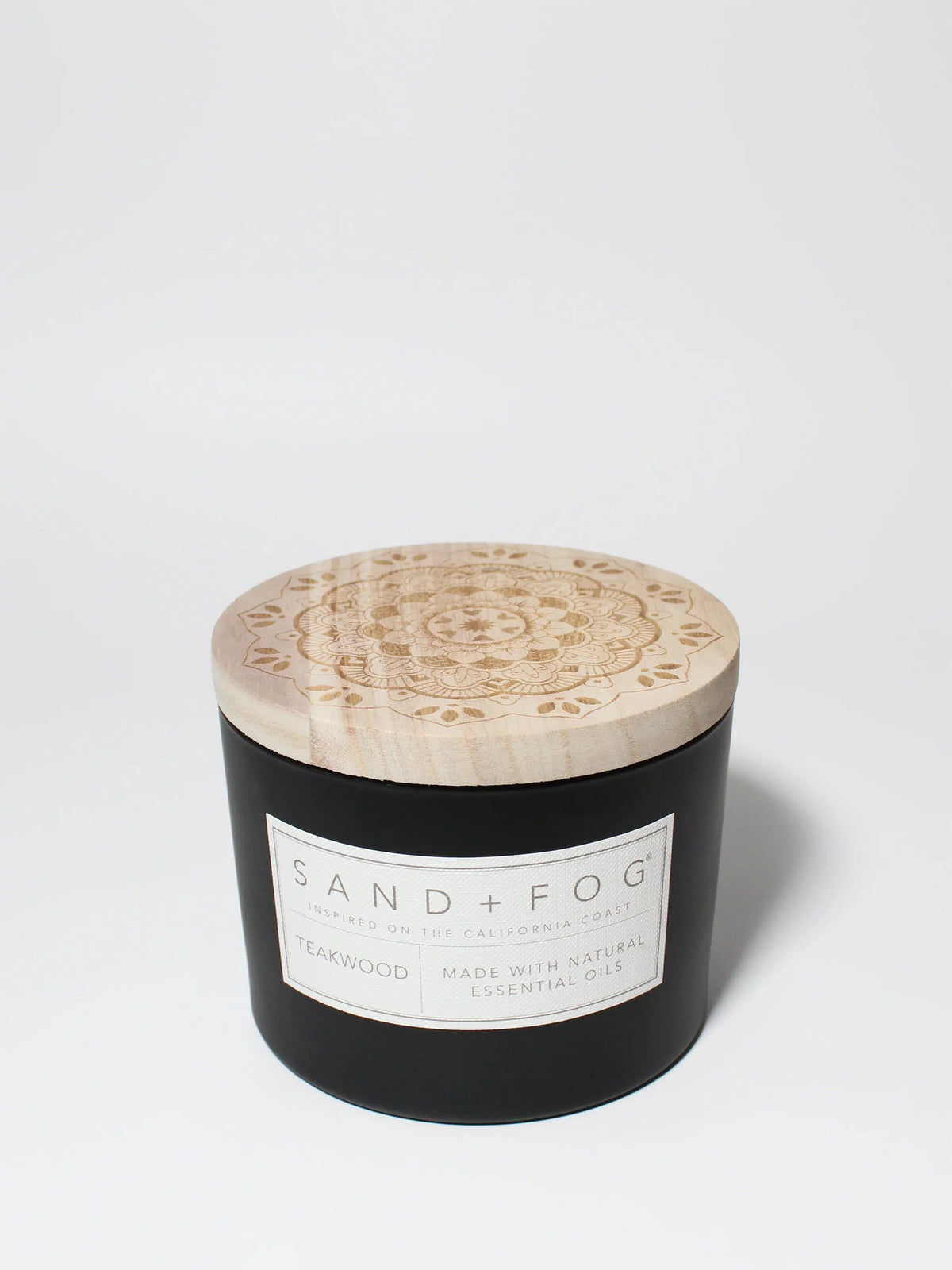 Teakwood 12 oz scented candle