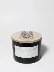 Sand + Paws Black Cedar 12 oz scented candle
