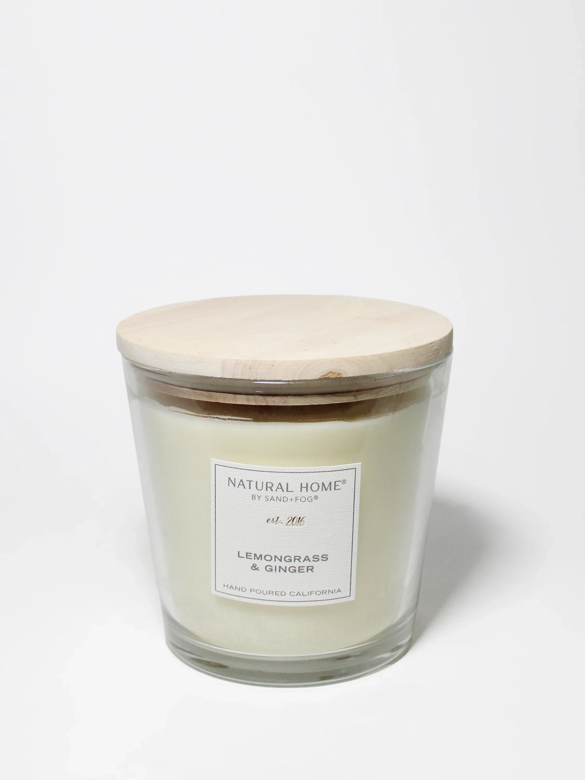 Lemongrass & Ginger Natural Home 31 oz scented candle